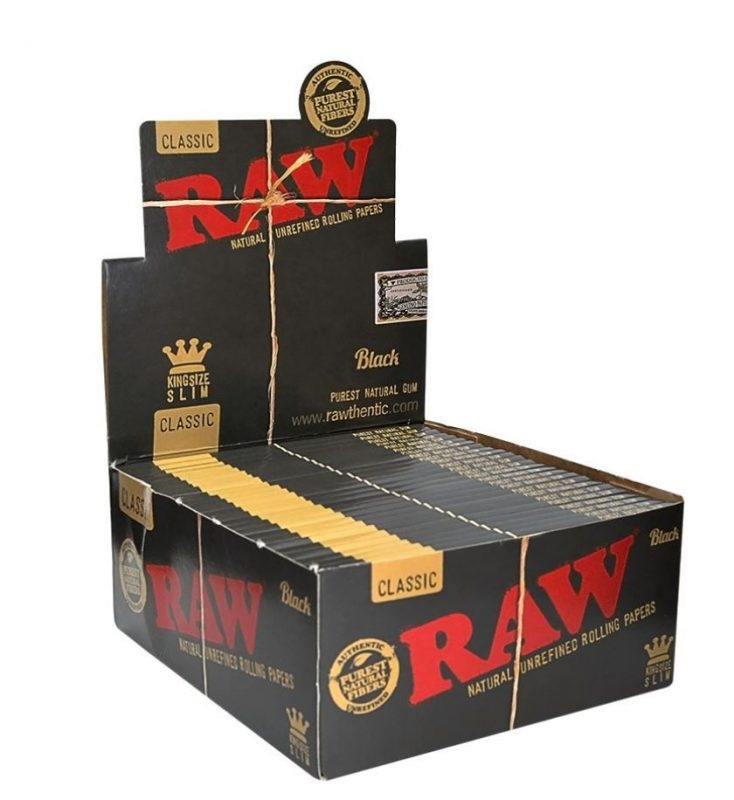 RAW Black King Size Rolling Papers – Shop 420 Kenya